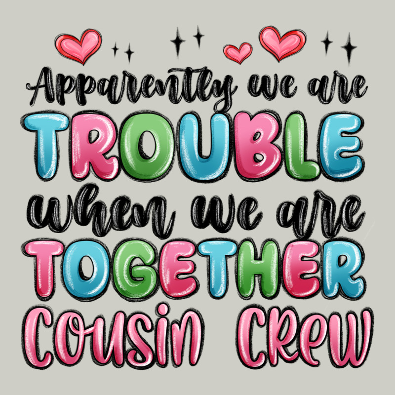 Apparently We Are Trouble When We Are Together Cou Heavyweight Hoodie by MaliasSmallBusiness | Teevron