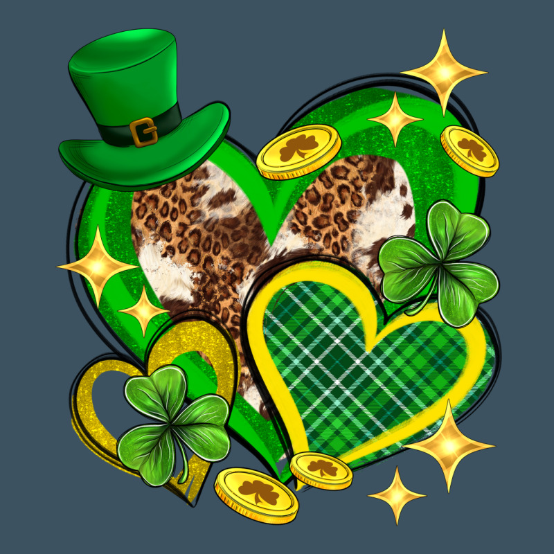 St. Patrick's Day Lucky Heart Urban Heavy Tee by Neo Western | Teevron