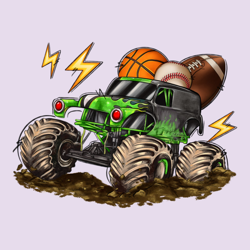 Monster Truck Sports Premium Hoodie by LillyAllenDesigns | Teevron