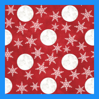 Christmas Snow Flakes Seamless Pattern Classic Tee | Teevron