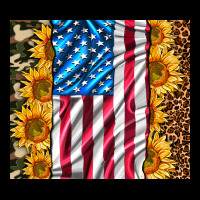 American Realistic Flag Long Sleeve Tee | Teevron