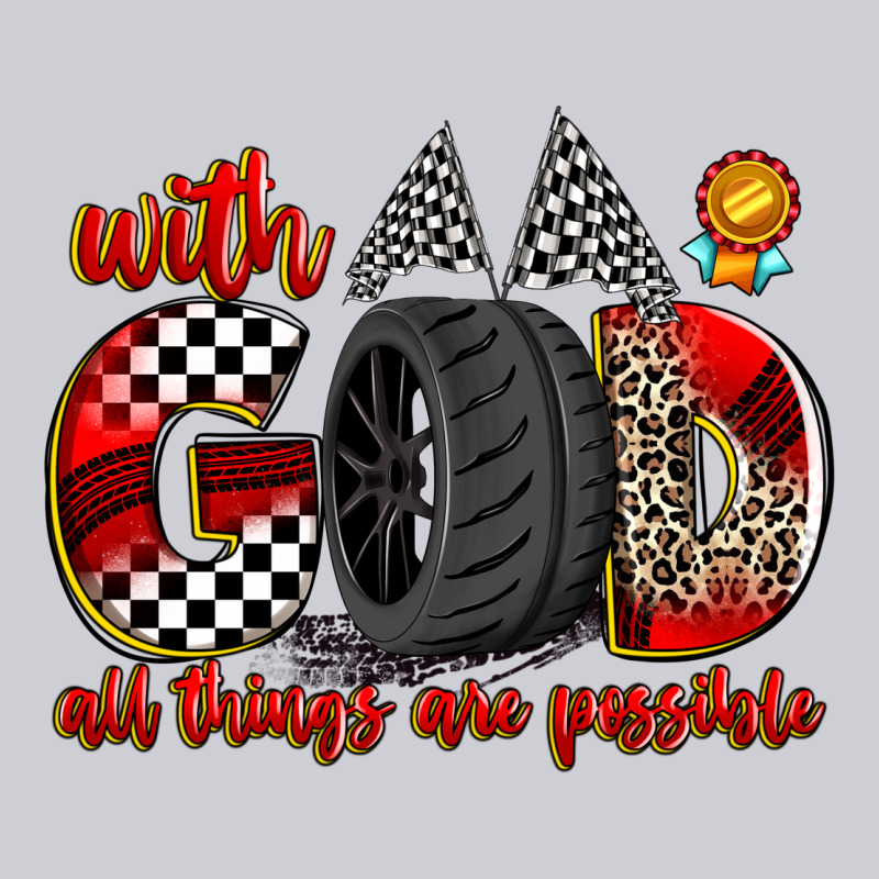 With God All Things Are Possible Heavyweight Sweatshirt by Zillion Design Studio | Teevron
