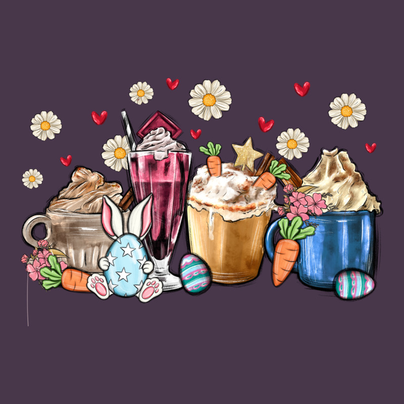 Easter Coffee Cups Heavyweight Hoodie by MaliasSmallBusiness | Teevron