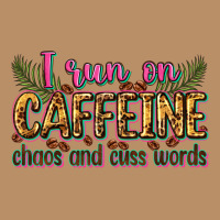 I Run On Caffeine Chaos And Cuss Words Vintage Hoodie | Teevron