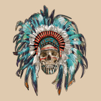 Indian Headdress With Native American Skull Heavyweight Sweatshirt | Teevron