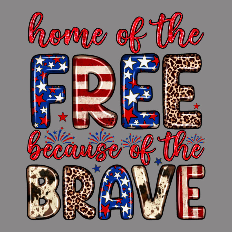 Home Of The Free Because Of The Brave Vintage Tee by Neo Western | Teevron