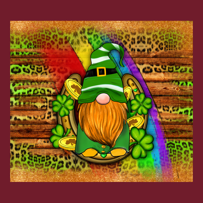 St Patricks Gnomes Rainbow Zipper Hoodie by Artiststas | Teevron