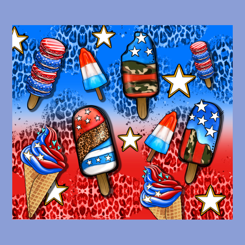 American Popsicle And Stars Long Sleeve Tee by AdoDesignShop | Teevron