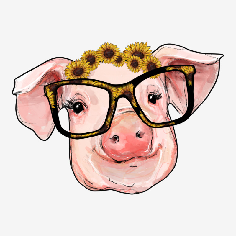 Sunflowers With Pig Urban Hoodie by RanaPortraitStore | Teevron