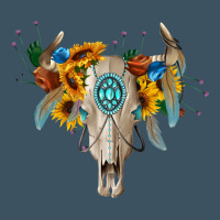 Boho Bull Skull Urban Heavy Tee | Teevron