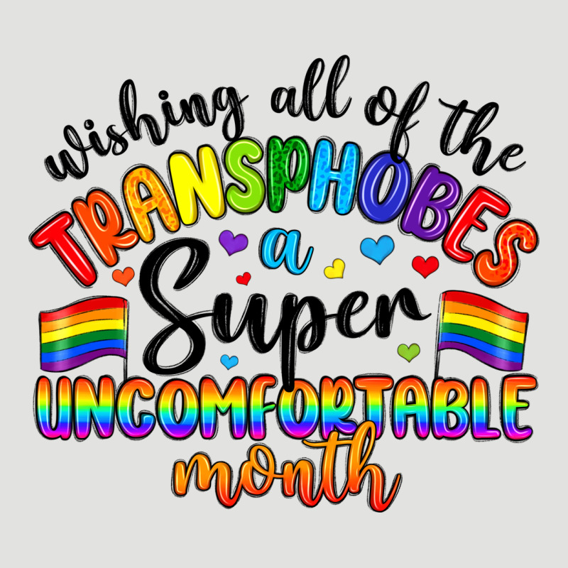 Wishing All Of The Transphobes Uncomfortable Month Classic Tee by Artiststas | Teevron