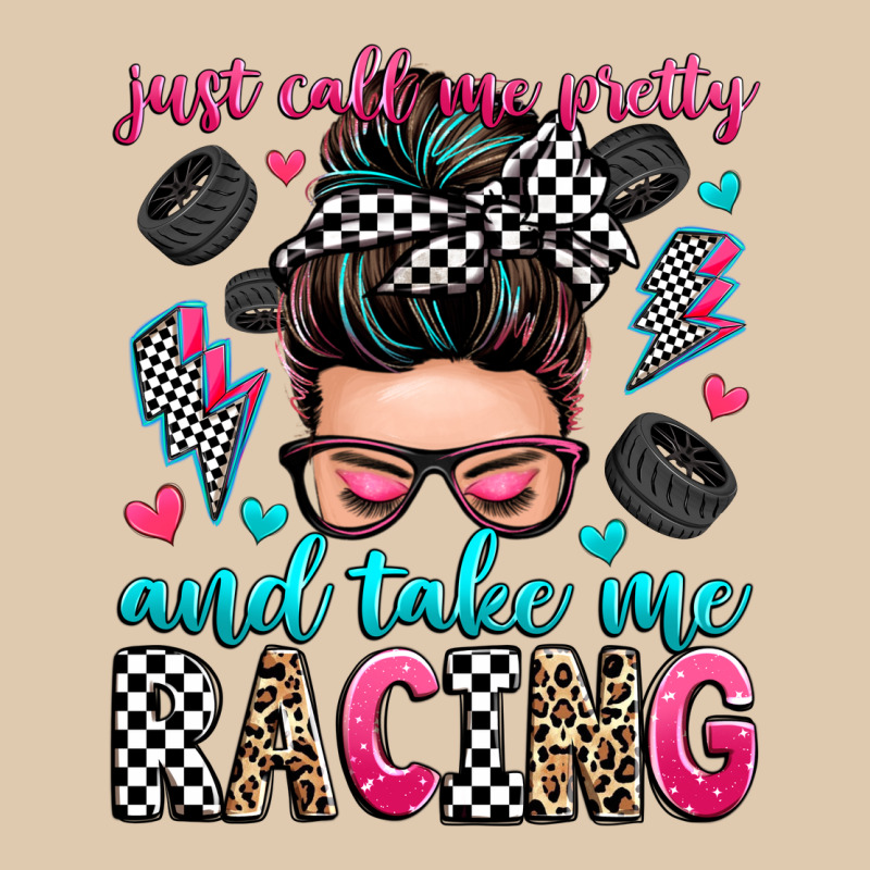 Just Call Me Pretty And Take Me Racing Heavyweight Sweatshirt by Zillion Design Studio | Teevron