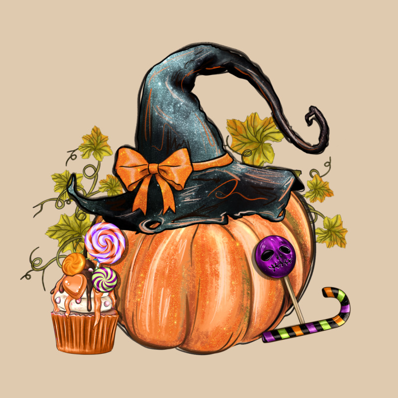 Kids Pumpkin With Halloween Heavyweight Sweatshirt by texasbilliewilder | Teevron