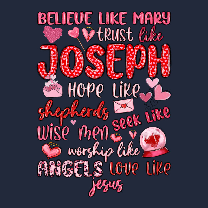Believe Like Mary Trust Like Joseph Valentine S Da Premium Sweatshirt by MaliasSmallBusiness | Teevron