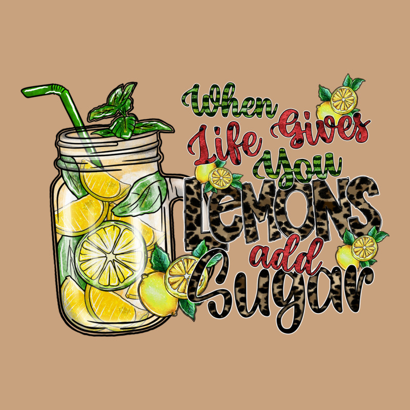 When Life Gives You Lemons Add Sugar Vintage Tee by SublimationCraftShop | Teevron