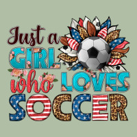 Just A Girl Who Loves Soccer Urban Heavy Tee | Teevron