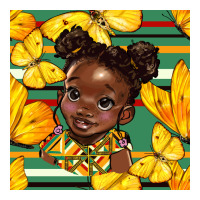 juneteenth afro girl seamless pattern | Teevron