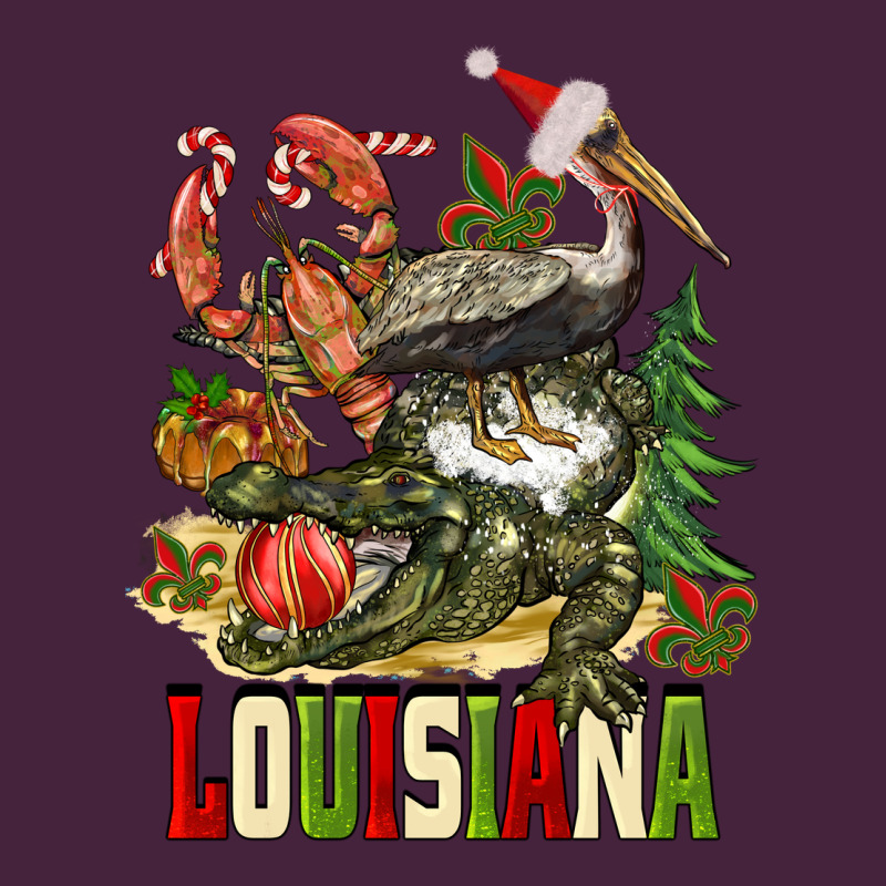 Christmas Louisiana Premium Tee by BarkalooDesign | Teevron