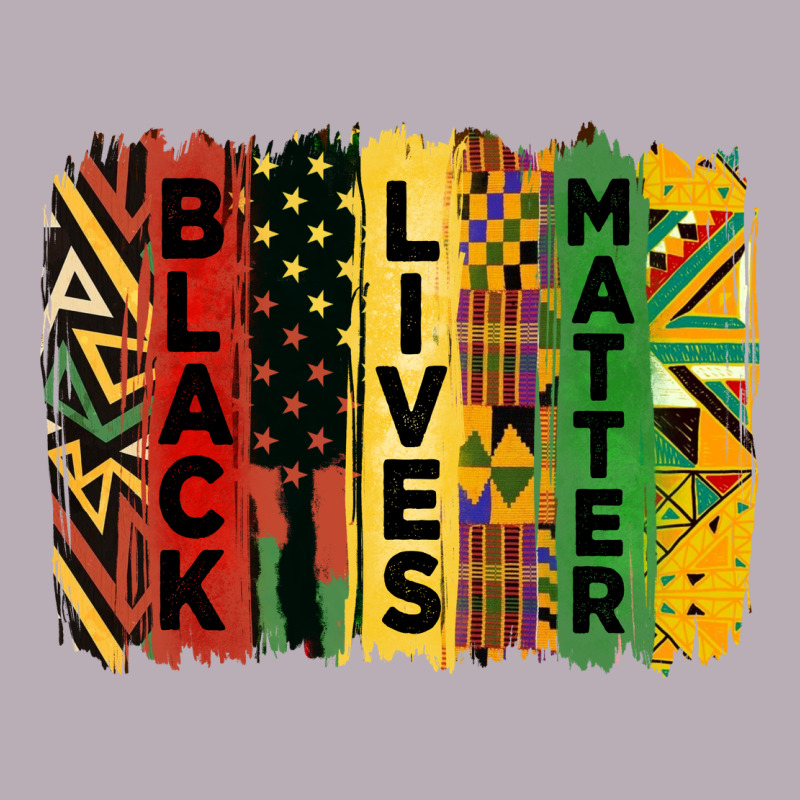 Junetheenth Black Livesmatter Brush Stroke Vintage Tee by HRA Design Shop | Teevron