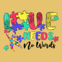 Love Needs No Words Autism Premium Sweatshirt | Teevron