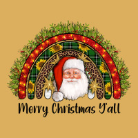 Merry Christmas Y'all Santa Rainbow Premium Hoodie | Teevron