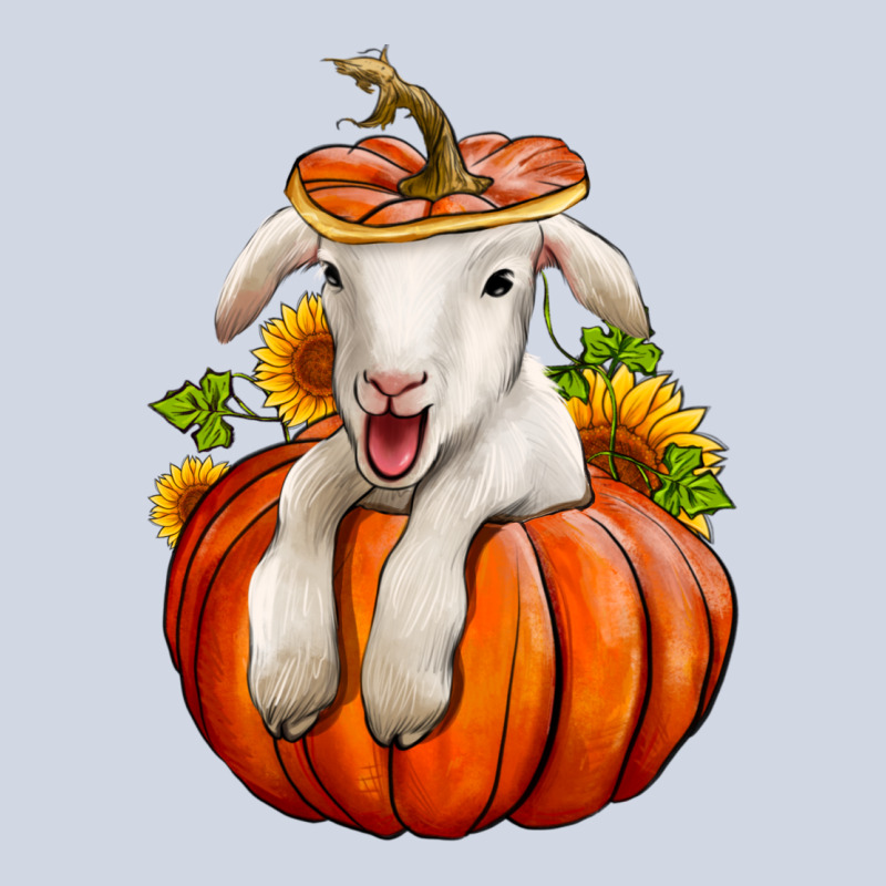 Fall Pumpkin Lamb Nancy Cooper Premium Sweatshirt by NancyCooperArtShop | Teevron