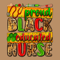 Proud Black Educated Nurse Vintage Hoodie | Teevron