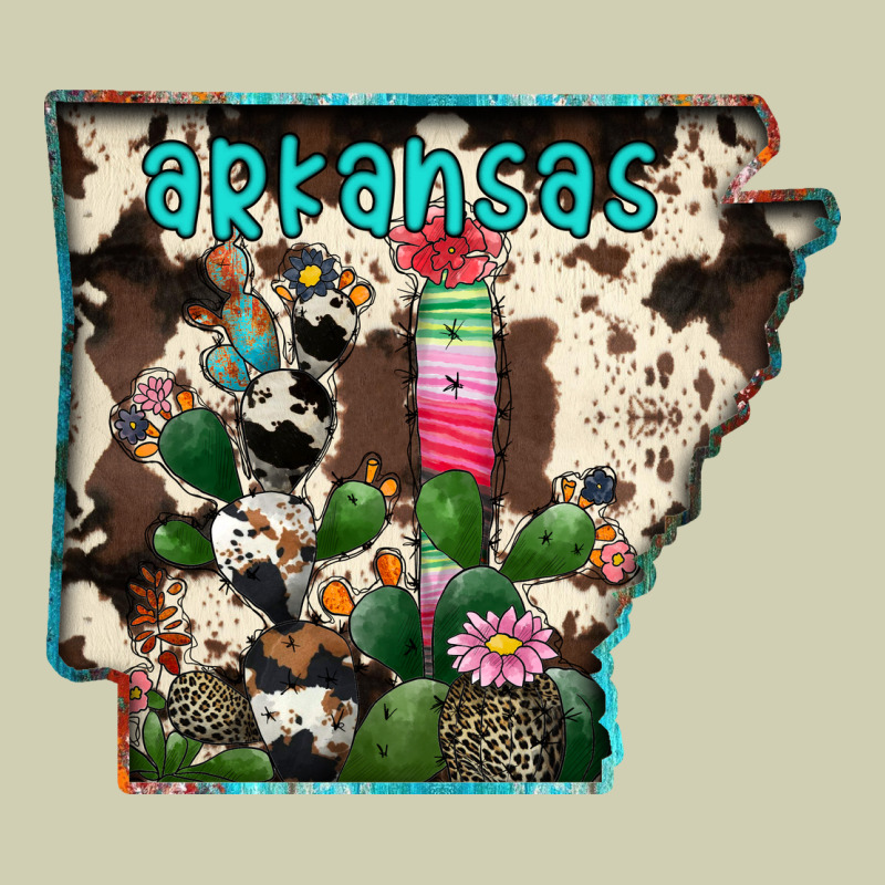 Arkansas Map Heavy Core Tee by RacoonDesign | Teevron