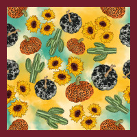 Leopard Pumpkin Cactus Sunflower Seamless Zipper Hoodie | Teevron