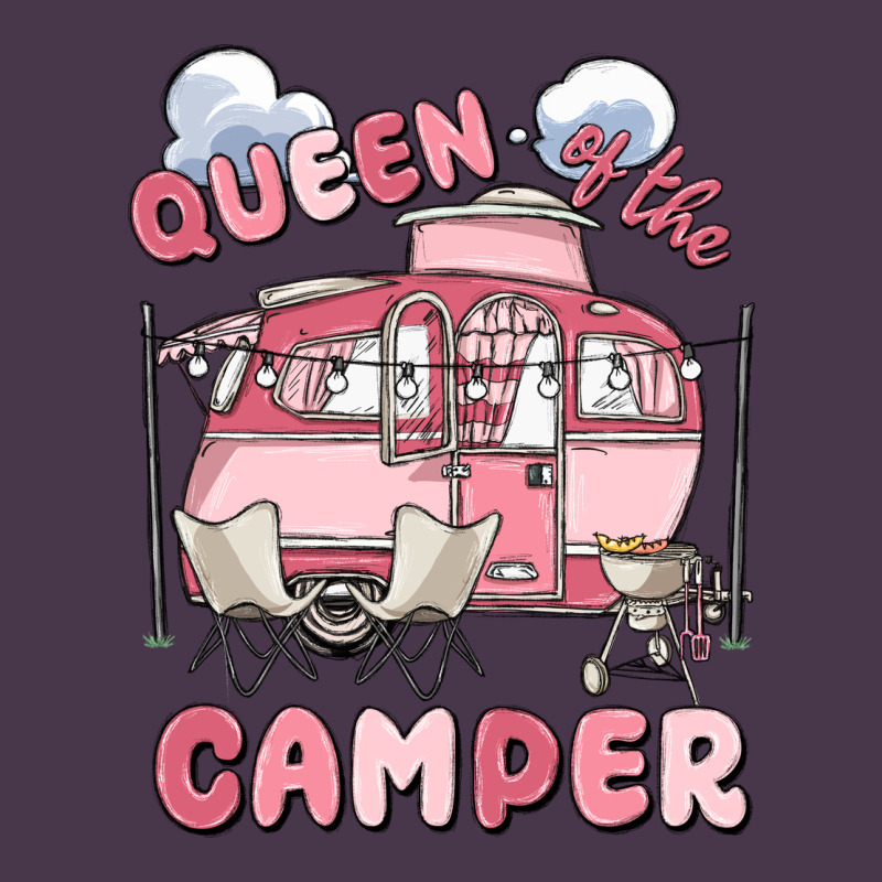 Queen Of The Camper Heavyweight Hoodie by MaliasSmallBusiness | Teevron