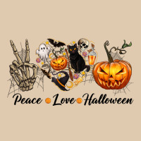 Peace Love Halloween Heavyweight Sweatshirt | Teevron