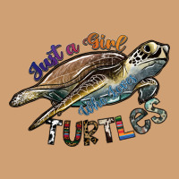 Just A Girl Who Loves Turtles Vintage Tee | Teevron