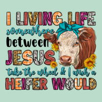 I Living Life Somewhere Between Jesus Take The Whe Premium Hoodie | Teevron
