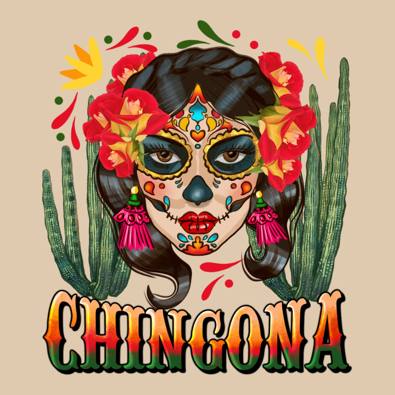 Chingona Sugar Skull Classic Tee by BundleAndBundleShop | Teevron