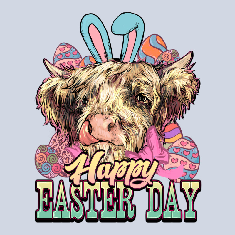 Easter Day Cow Premium Sweatshirt by NancyCooperArtShop | Teevron