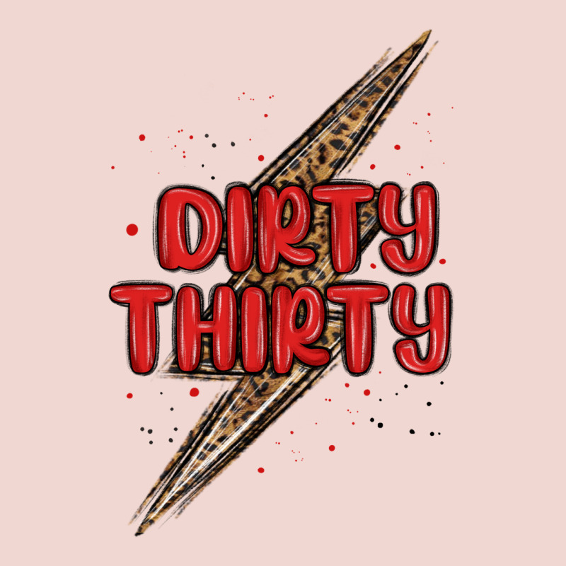 Dirty Thirty Lightning Bolt Premium Sweatshirt by MaliasSmallBusiness | Teevron