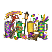 Obsessive Cup Disorder Mardi Gras Premium Hoodie | Teevron
