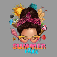 Summer Vibes Messy Bun Tbw Vintage Hoodie | Teevron