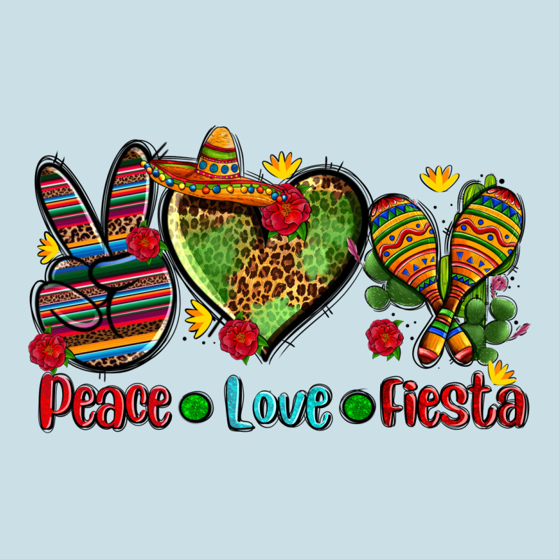 Peace Love Fiesta Ado Ladies Tee by AdoDesignShop | Teevron