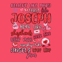 Believe Like Mary Trust Like Joseph Valentine S Da Premium Sweatshirt | Teevron
