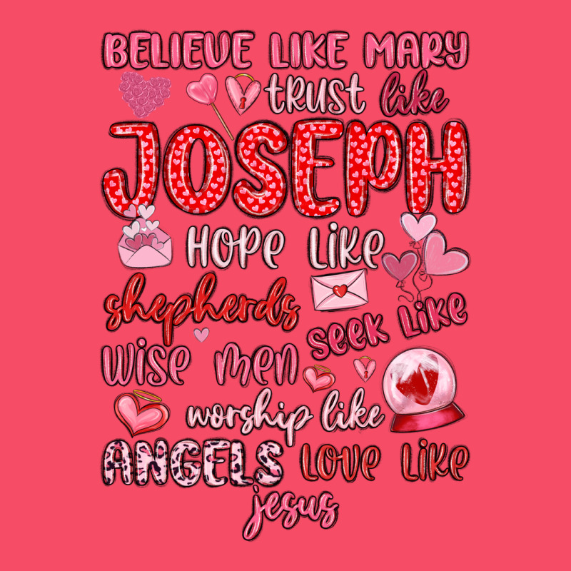 Believe Like Mary Trust Like Joseph Valentine S Da Premium Sweatshirt by MaliasSmallBusiness | Teevron