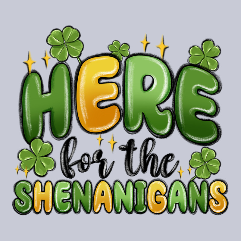 Here For The Shenanigans Heavyweight Hoodie by MaliasSmallBusiness | Teevron