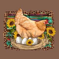 Western Farm Chicken Coop Animals Eggs Sunflowers Leopard Serape Woode Zipper Hoodie | Teevron