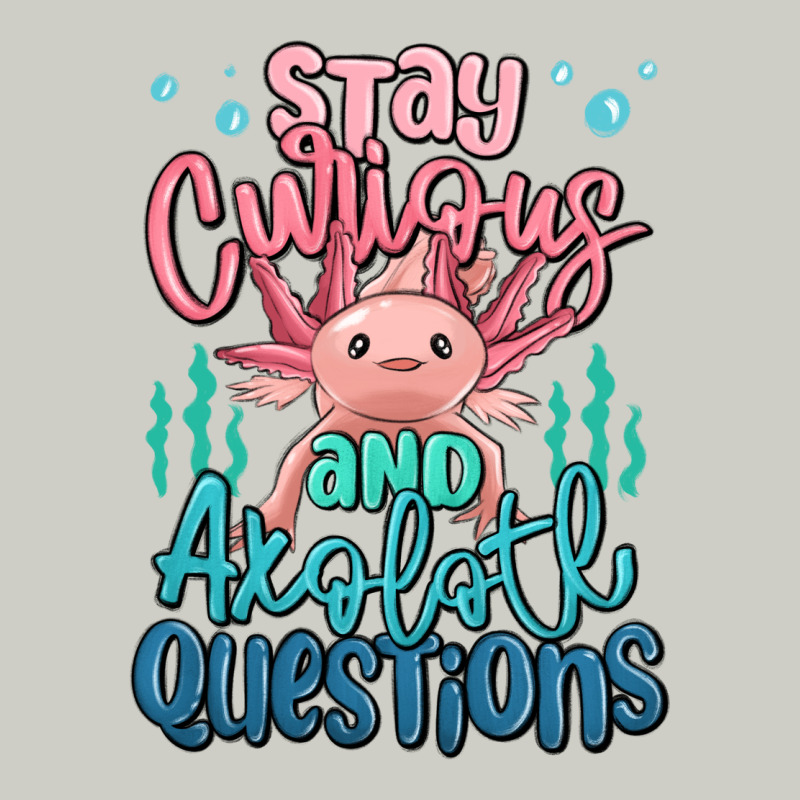 Stay Curious And Axolotl Questions Heavyweight Hoodie by MaliasSmallBusiness | Teevron