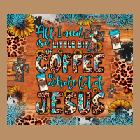 All I Need Is A Little Bit Of Coffee And O Whole Lot Of Jesus Vintage Hoodie | Teevron