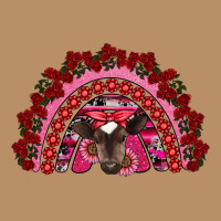 Valentine's Day Baby Cow Rainbow Vintage Hoodie | Teevron