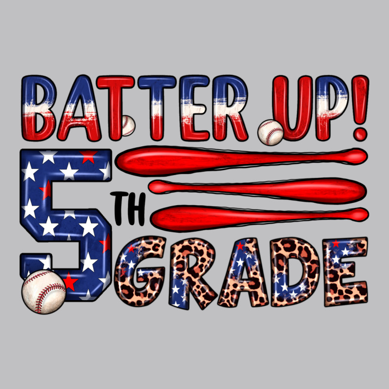 Batter Up 5th Grade Long Sleeve Tee by JahusDesignShop | Teevron
