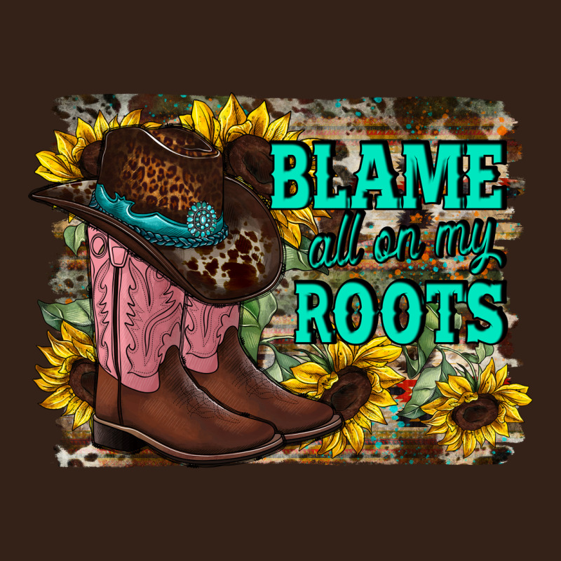 Blame All On My Roots Heavy Core Tee by RacoonDesign | Teevron