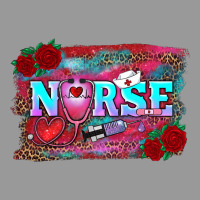 Valentine's Day Nurse With Leopard And Turquoise Background Vintage Hoodie | Teevron