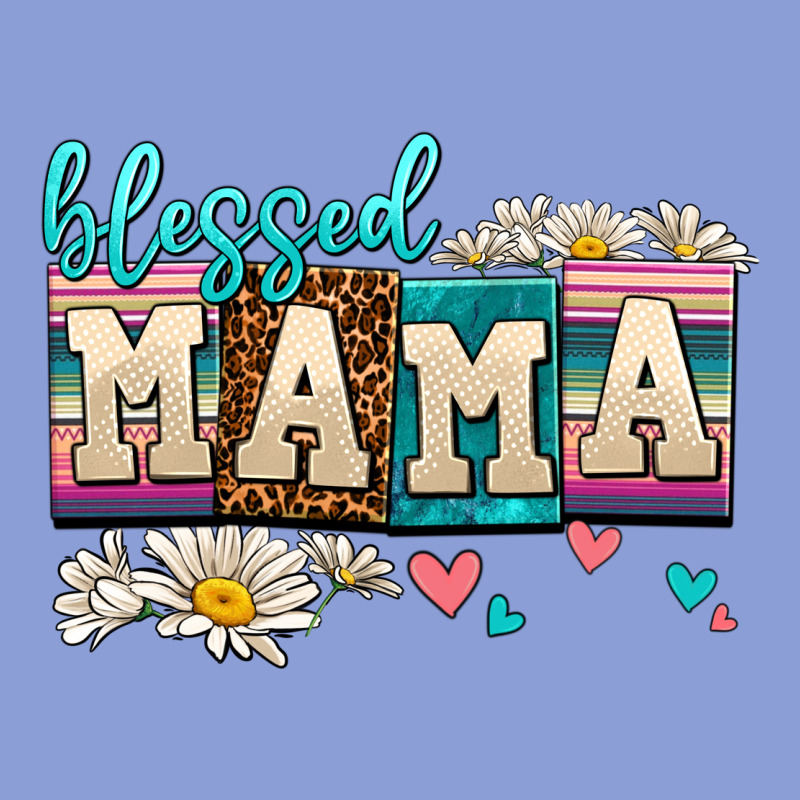 Daisy Blessed Mama Long Sleeve Tee by AdoDesignShop | Teevron